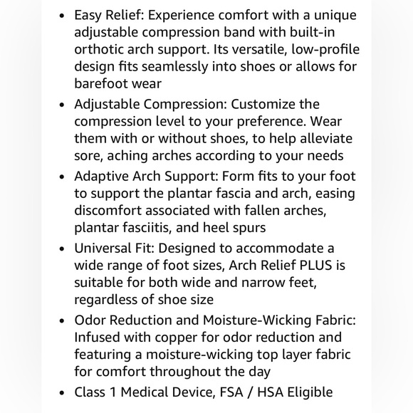 Copper fit Arch Relief Plus - Picture 7 of 7